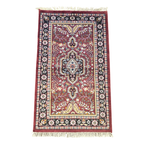 126 x 74 cm Hand Knotted Oriental Indian – Silk Rug