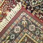 126 x 74 cm Hand Knotted Oriental Indian – Silk Rug