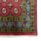 190 x 116 cm Hand-Woven Color Afghan Akche Wool Rug