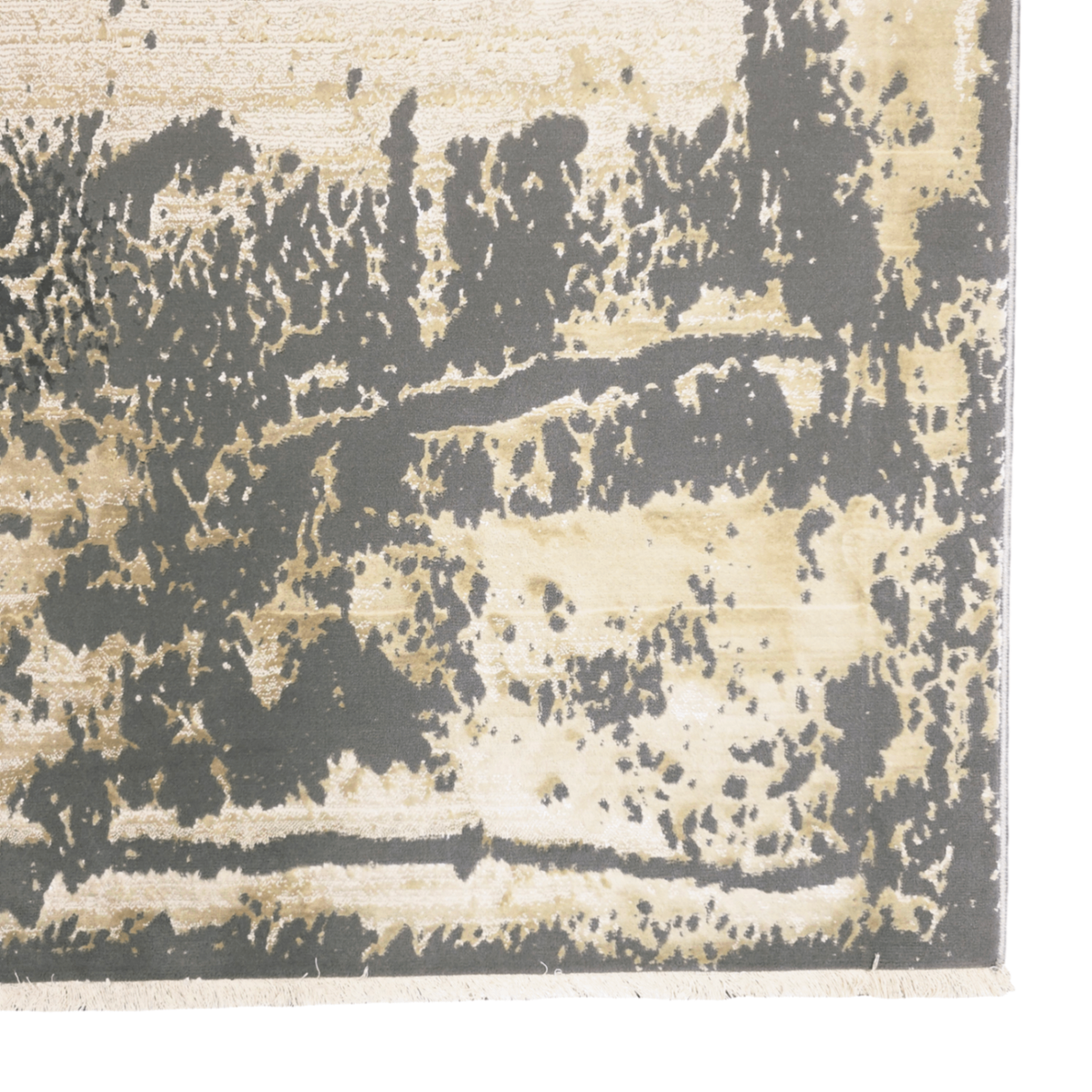 230 x 160 cm Grey Modern Machine Made Rug
