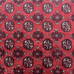 234 x 158 cm Hand-Knotted Afghan Bokhara Akche Rug