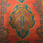 300 x 80 cm Hand Knotted Afghan Turkmen Wool Runner Rug