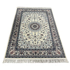225 x 160cm Persian Ivory Nain Machine Made Rug