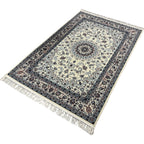 225 x 160cm Persian Ivory Nain Machine Made Rug