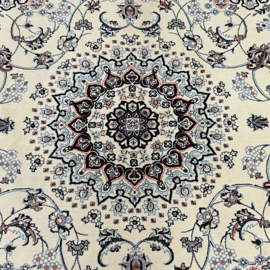 225 x 160cm Persian Ivory Nain Machine Made Rug