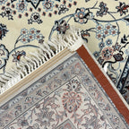 225 x 160cm Persian Ivory Nain Machine Made Rug