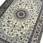 225 x 160cm Persian Ivory Nain Machine Made Rug