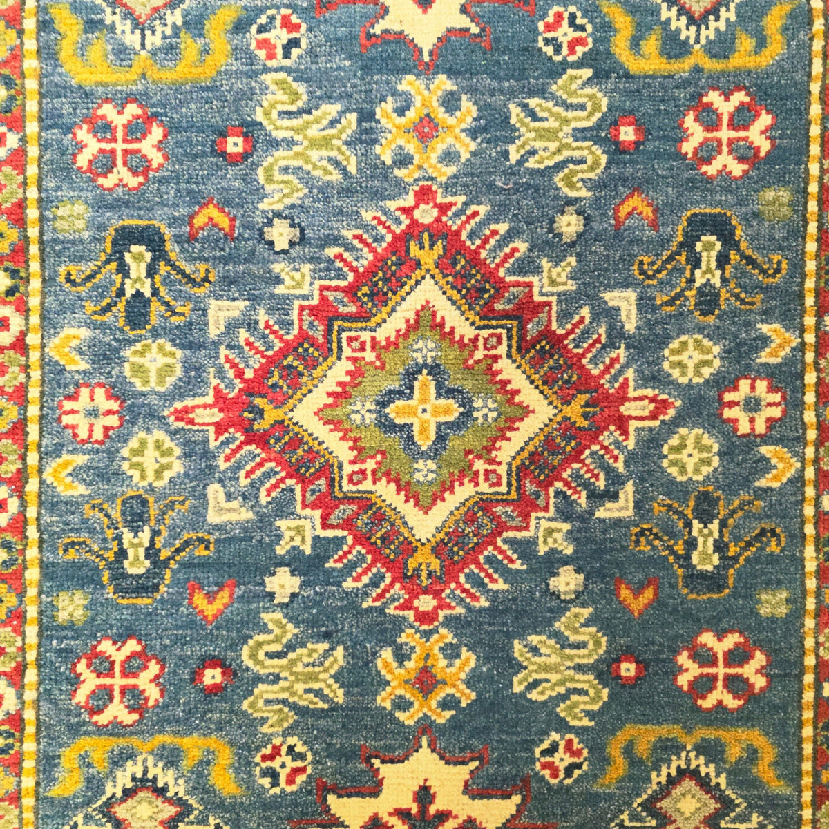 144 x 96 cm Hand Knotted Afghan Kazak Rug