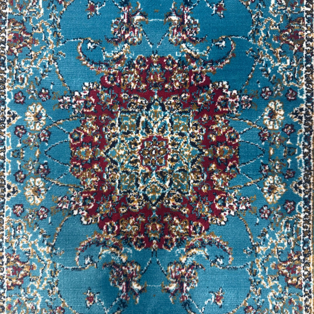 150 x 60 cm Persian Mashad Design Machine Made Rug