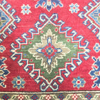 163 x 121 cm Hand Knotted Afghan Kazak Rug