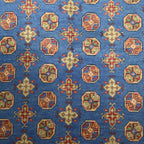 193 x 150 cm Hand-Woven Color Afghan Akche Wool Rug