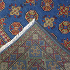 193 x 150 cm Hand-Woven Color Afghan Akche Wool Rug