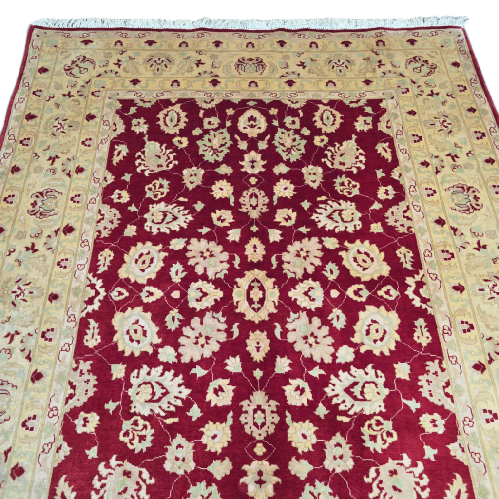 197 x 150 cm Hand Knotted Soft Tone Afghan Chobi – Wool Rug