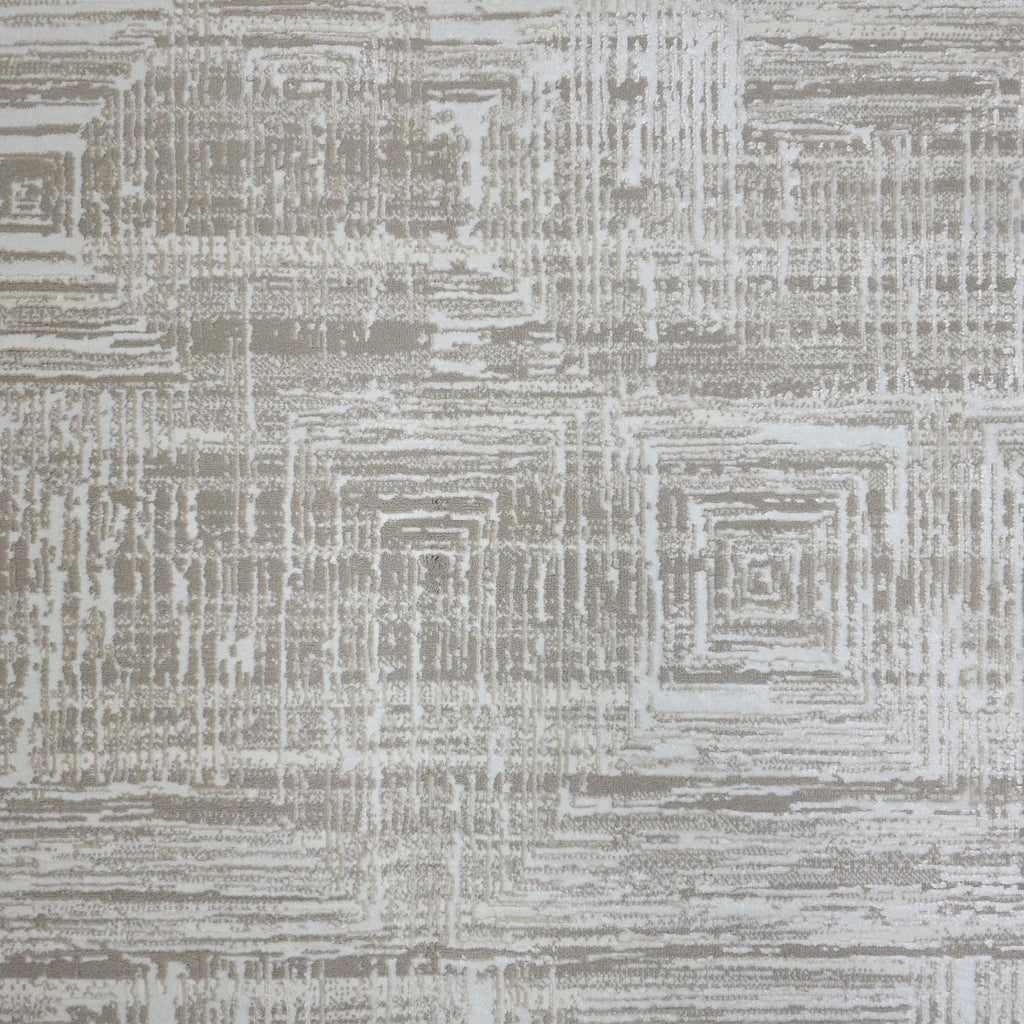 213 x 160 cm Modern Geometric Design Machine Made Rug