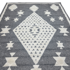 340 x 240 cm Modern Turkish Machine-Made Rug, Grey
