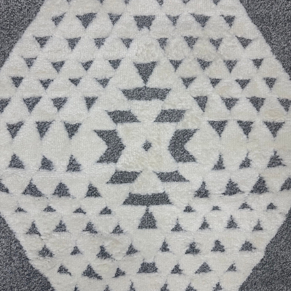 340 x 240 cm Modern Turkish Machine-Made Rug, Grey