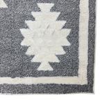 340 x 240 cm Modern Turkish Machine-Made Rug, Grey
