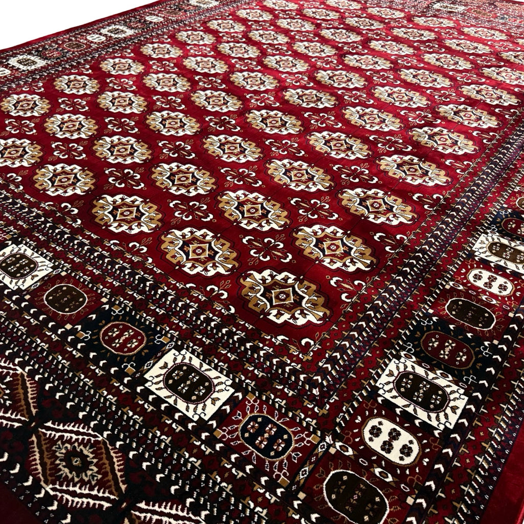 400 x 300 cm Bokhara Design Machine-Made Rug