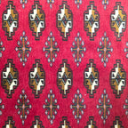 137 x 66 cm Hand-Knotted Persian Turkmen Rug