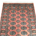153 x 92 cm Hand Knotted Red Karachi Bokhara – Wool Rug