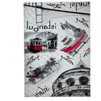 230 x 160 cm Pictorial Machine Made Rug