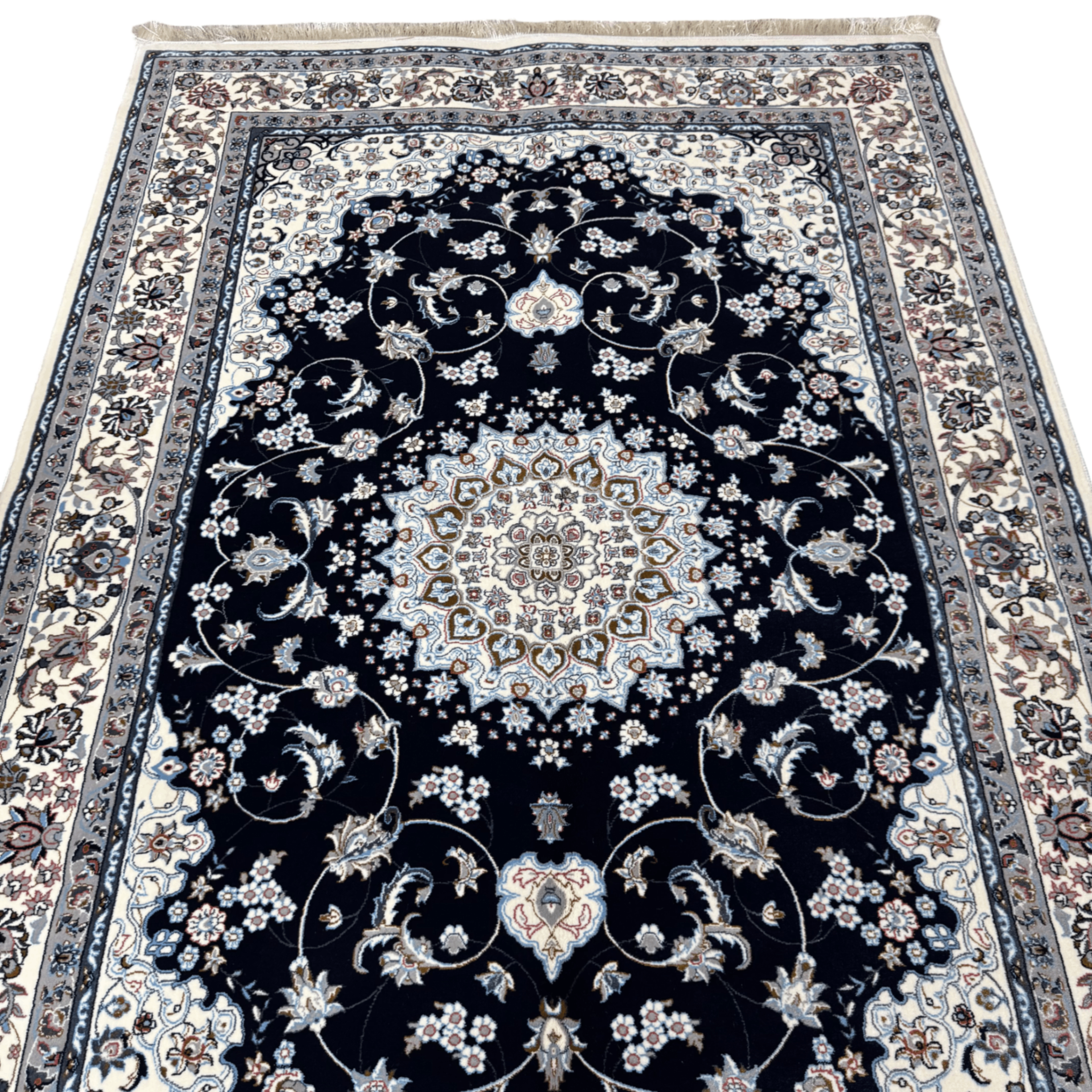 230cm x 160cm Floral Persian Design Machine Made Rug