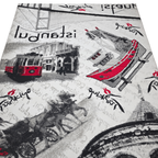 230 x 160 cm Pictorial Machine Made Rug