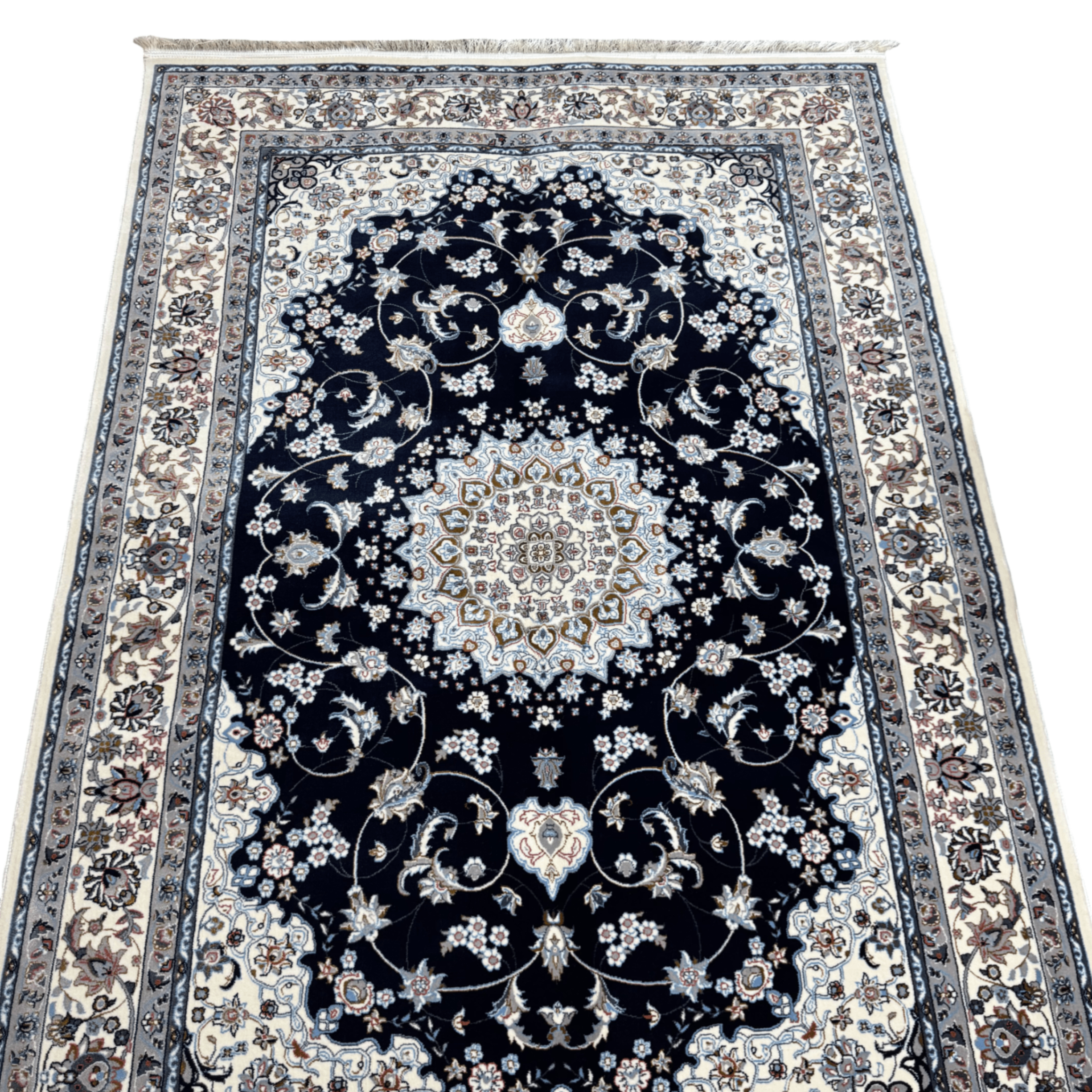 230cm x 160cm Floral Persian Design Machine Made Rug