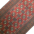 288 x 85 cm Red Afghan Bokhara Runner Rug