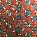 288 x 85 cm Red Afghan Bokhara Runner Rug