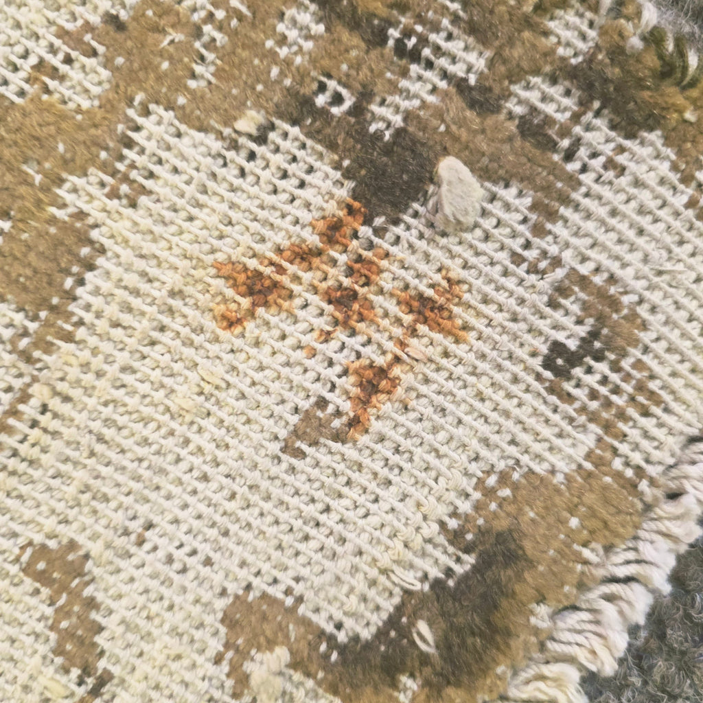 298 x 153 cm Hand-Knotted Ultra Vintage Persian Wool Rug