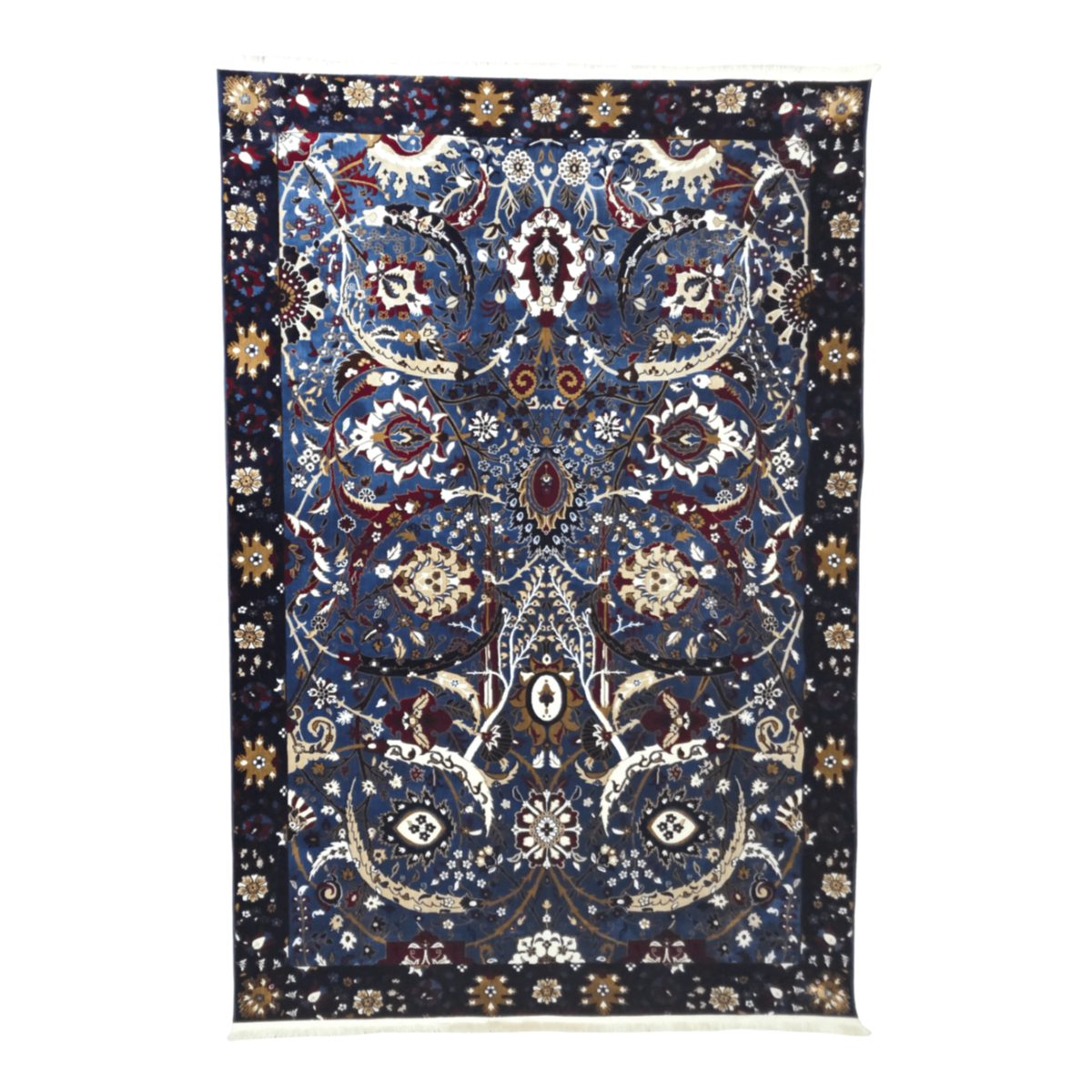290 x 200 cm Persian Style Sickle Leaf Machine Made Rug