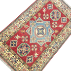 165 x 98 cm Hand Knotted Afghan Kazak Rug
