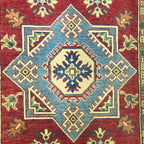 165 x 98 cm Hand Knotted Afghan Kazak Rug