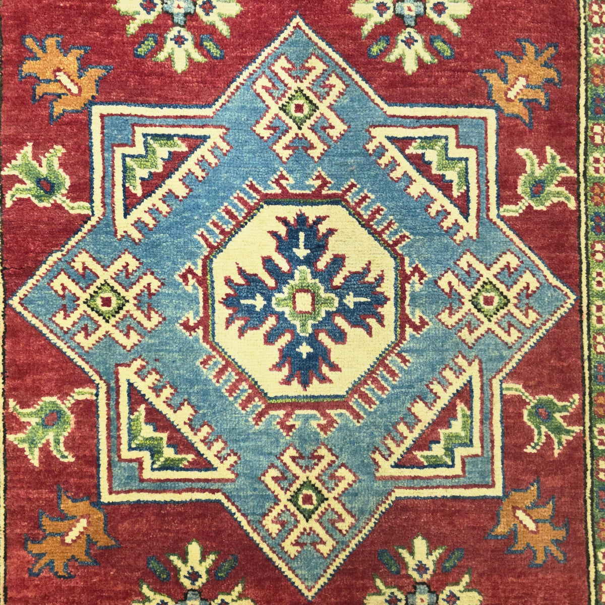 165 x 98 cm Hand Knotted Afghan Kazak Rug