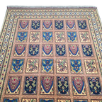 197 x 147 cm Hand Knotted Afghan Tashqandi – Wool Rug