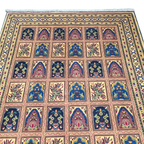197 x 147 cm Hand Knotted Afghan Tashqandi – Wool Rug