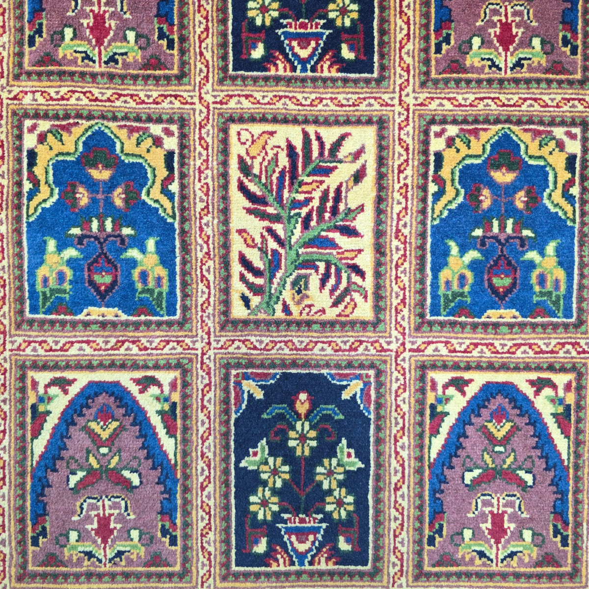 197 x 147 cm Hand Knotted Afghan Tashqandi – Wool Rug