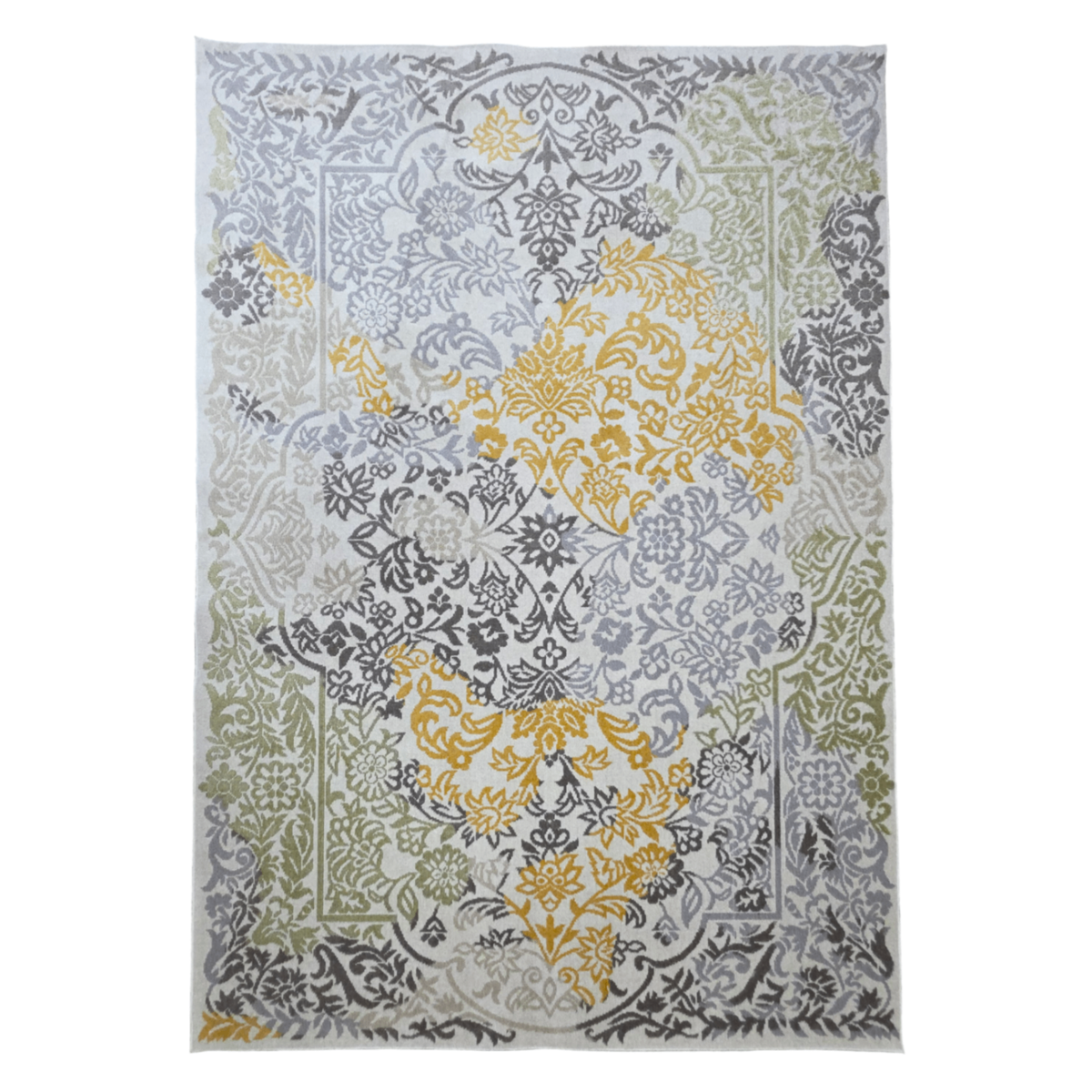 213 x 152 cm Modern Design Machine Made Rug – Green Rug