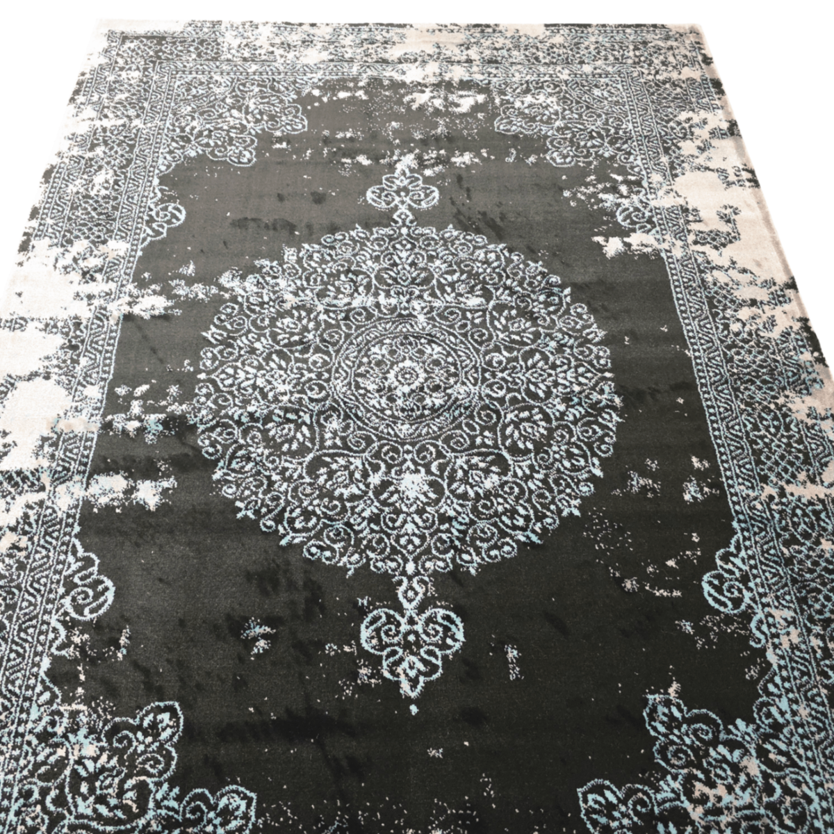 230 x 160 cm Vintage Persian Design Machine Made Rug