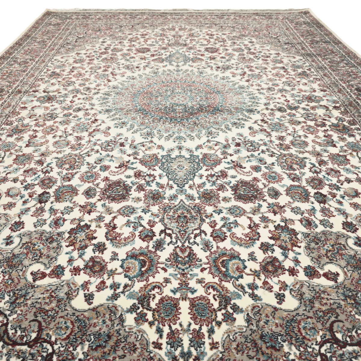 230 x 160 cm Persian Floral Design Machine Made Rug