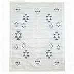 340 x 240 cm Modern Turkish Design Machine Made Rug in Dark & Light Grey