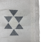 Modern grey Turkish rug detail