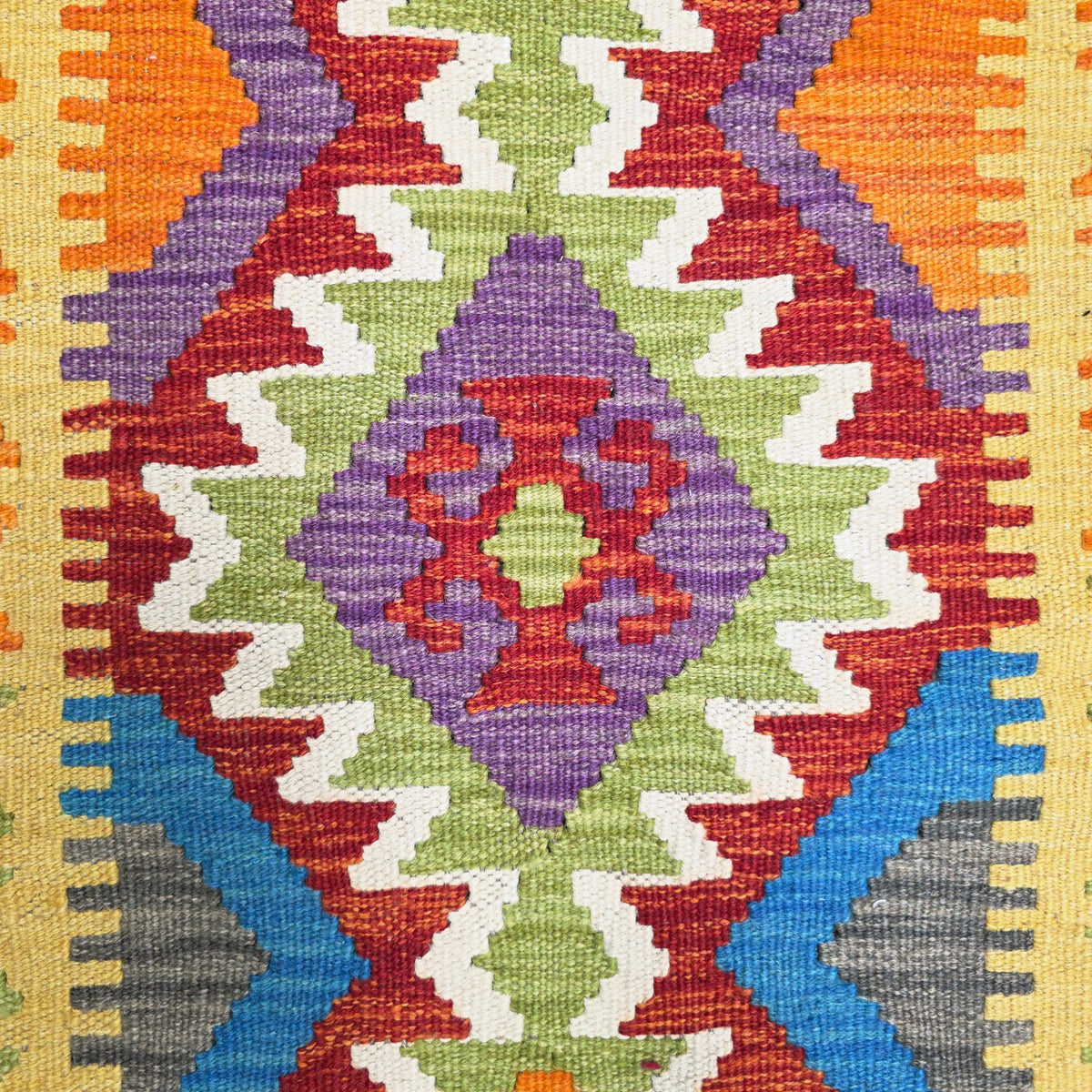 125 x 84 cm Hand Woven Afghan Kilim Rug