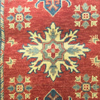 127 x 82 cm Hand Knotted Afghan Kazak Rug