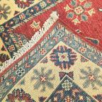 127 x 82 cm Hand Knotted Afghan Kazak Rug
