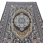 230 x 160 cm Persian Qum Gonbad Dome Machine-Made Rug
