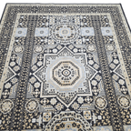 240 x 175 cm Hand-Knotted Chobi Mamluk Wool Rug