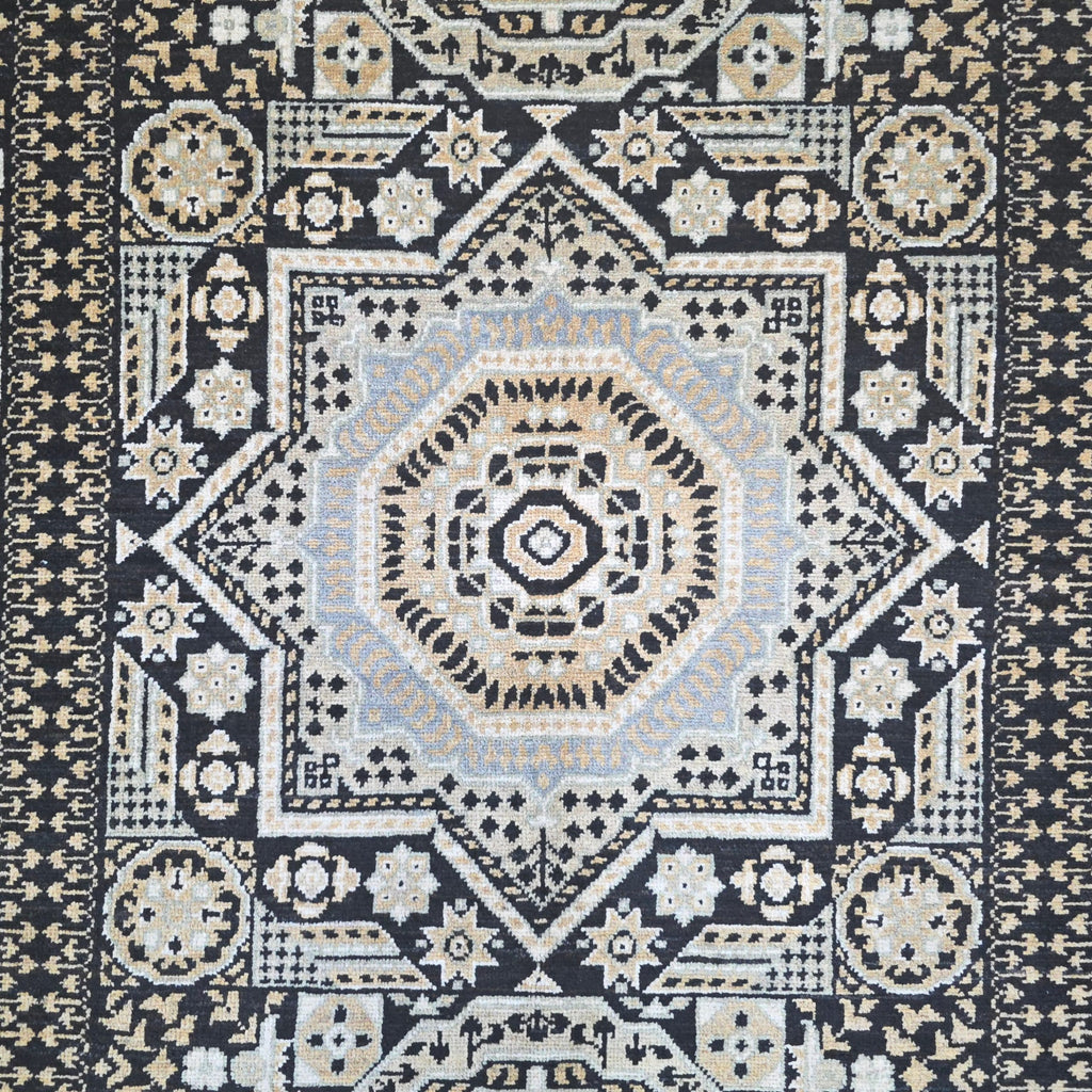 240 x 175 cm Hand-Knotted Chobi Mamluk Wool Rug