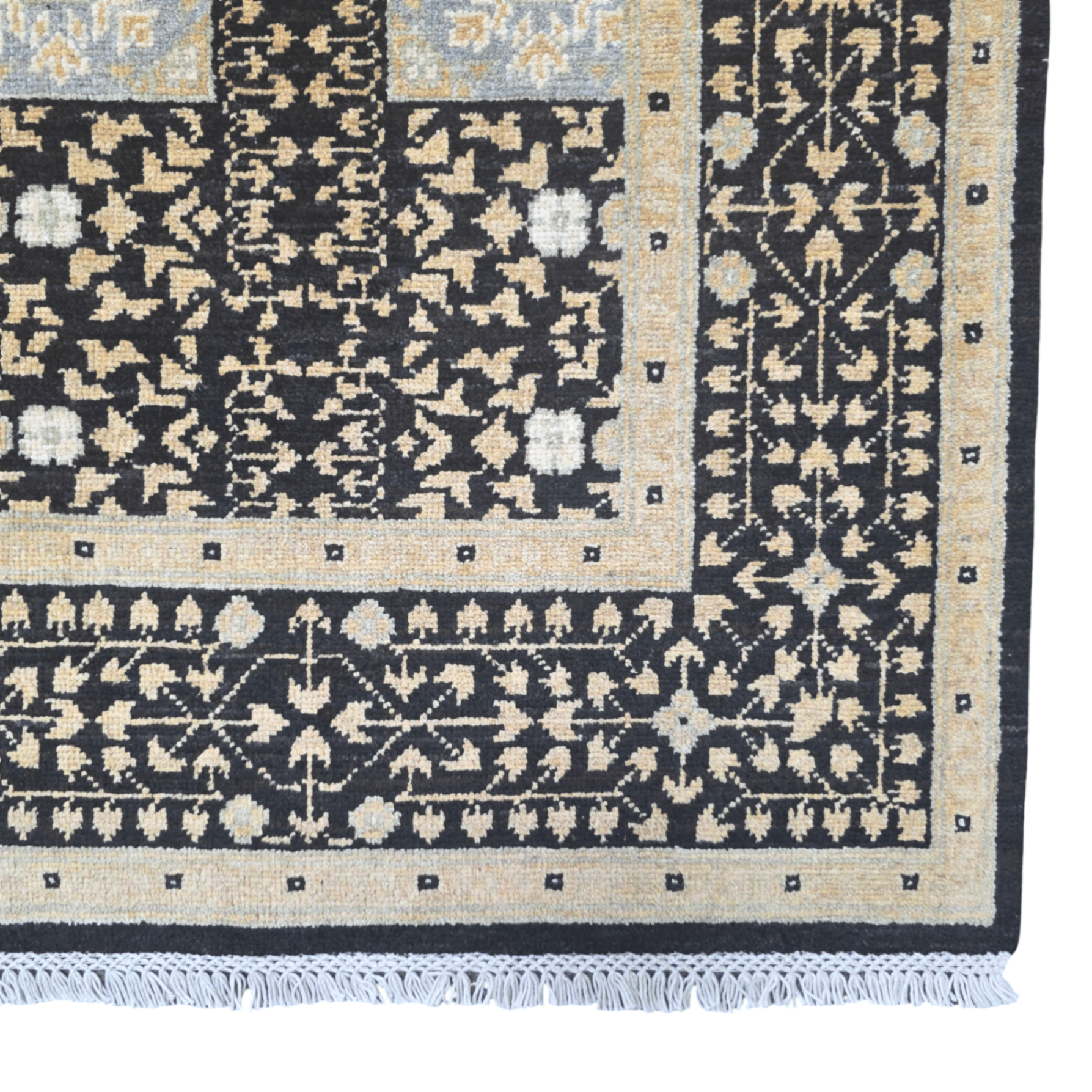 240 x 175 cm Hand-Knotted Chobi Mamluk Wool Rug